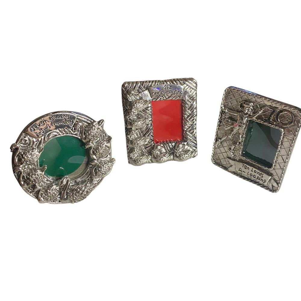 SET OF 3 International Silver Co Ballet Resin Photo Frame 4” Replacement